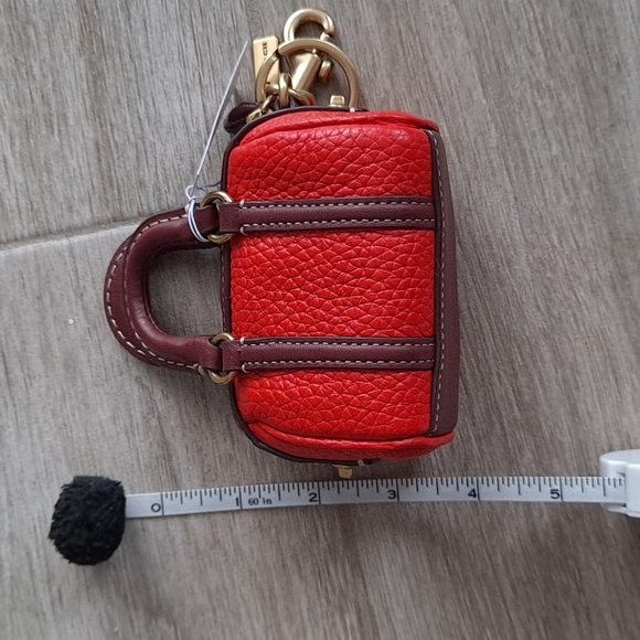 NWT Coach mini Ruby satchel bag charm - Picture 13 of 16